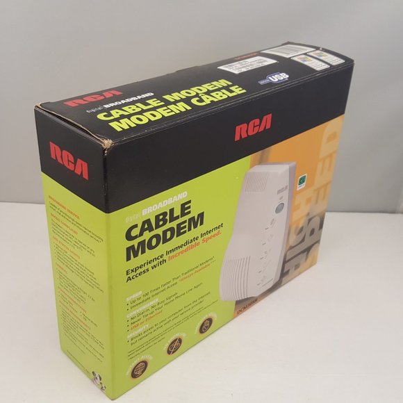 RCA / Thomson Digital Broadband USB DOCSIS Compliant Cable Modem | DCM30 - Picture 7 of 12